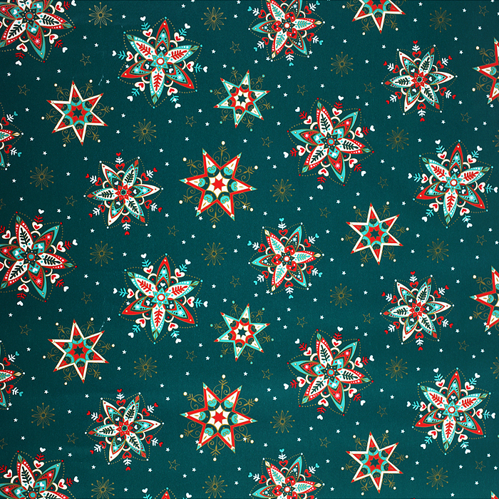 Фото к товару Упаковочная бумага супергладкая "Новогодняя" рулон в термопленке размер 70*100 Упаковочная бумага супергладкая "Новогодняя" рулон в термопленке размер 70*100