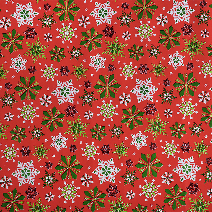 Фото к товару Упаковочная бумага супергладкая "Новогодняя" рулон в термопленке размер 70*100 Упаковочная бумага супергладкая "Новогодняя" рулон в термопленке размер 70*100