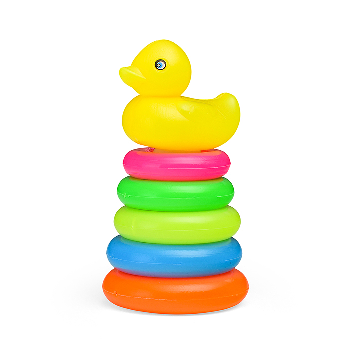 Пирамидка 127-5 "Утёнок" (5 колечек) в сетке