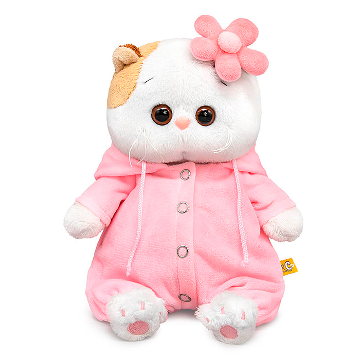 Кошечка Ли-Ли baby в комбинезоне и с цветочком