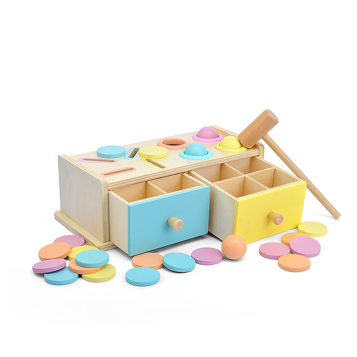 Фото к товару Игра развивающая D2123 "Сортер-стучалка" Игра развивающая D2123 "Сортер-стучалка"