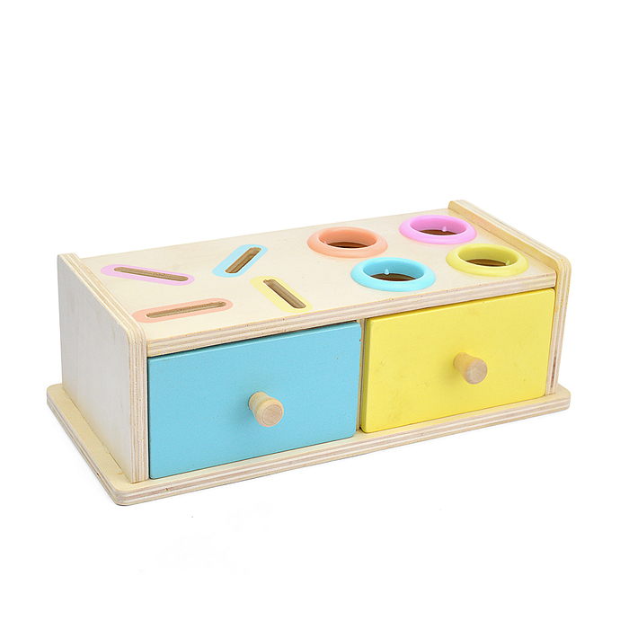 Фото к товару Игра развивающая D2123 "Сортер-стучалка" Игра развивающая D2123 "Сортер-стучалка"