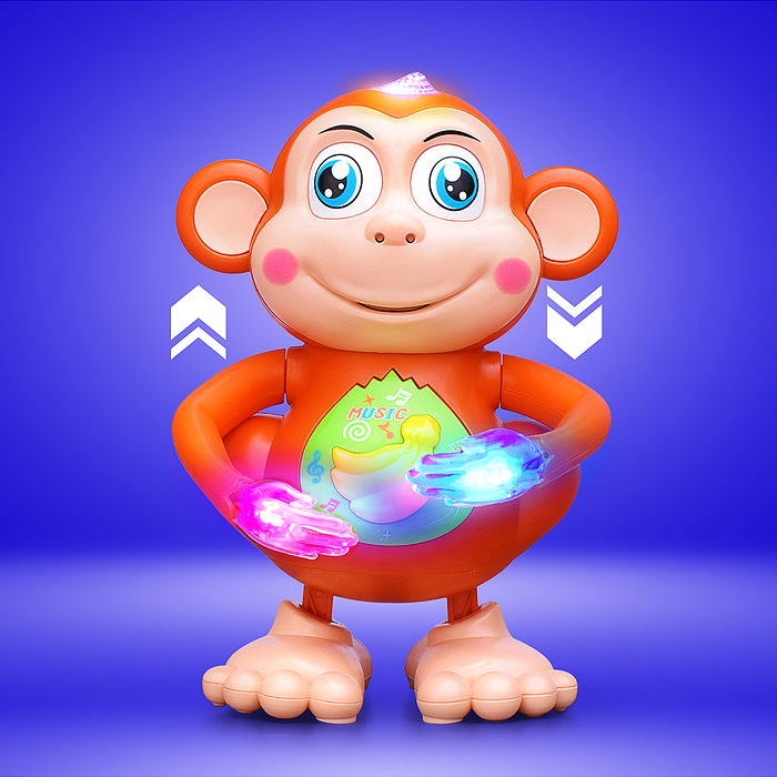 Фото к товару Интерактивная игрушка YJ-3030 "Обезьяна" в коробке Интерактивная игрушка YJ-3030 "Обезьяна" в коробке