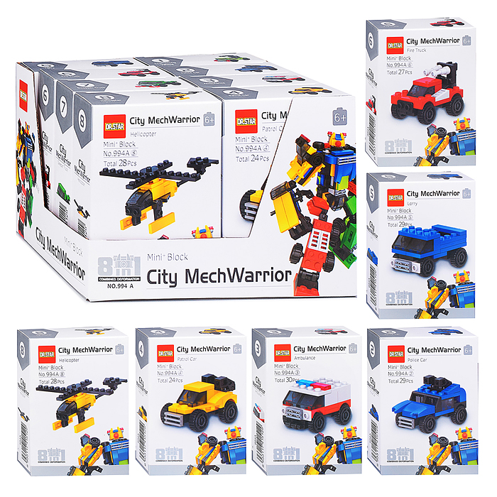 Конструктор 994A "Робот" в коробке Конструктор 994A "Робот" в коробке