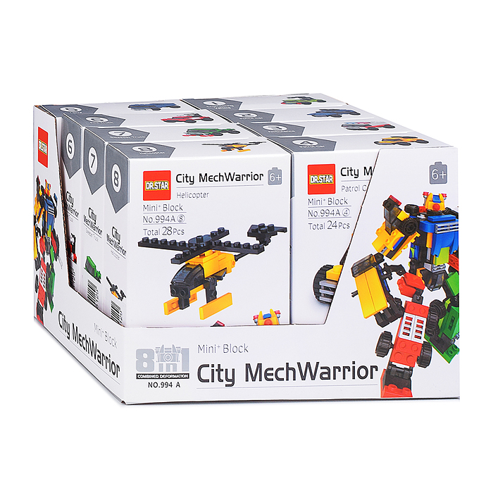 Фото к товару Конструктор 994A "Робот" в коробке Конструктор 994A "Робот" в коробке