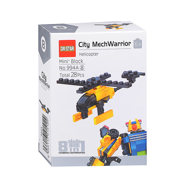 Фото к товару Конструктор 994A "Робот" в коробке Конструктор 994A "Робот" в коробке