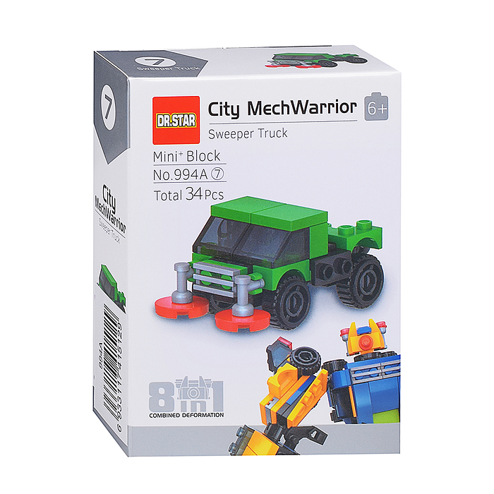 Фото к товару Конструктор 994A "Робот" в коробке Конструктор 994A "Робот" в коробке