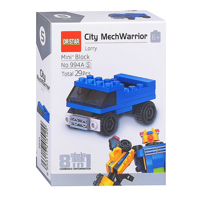 Фото к товару Конструктор 994A "Робот" в коробке Конструктор 994A "Робот" в коробке