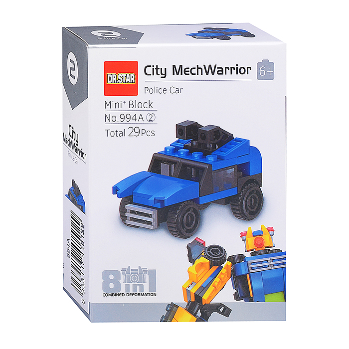 Фото к товару Конструктор 994A "Робот" в коробке Конструктор 994A "Робот" в коробке