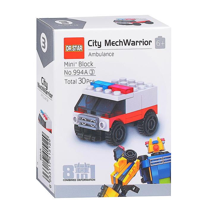 Фото к товару Конструктор 994A "Робот" в коробке Конструктор 994A "Робот" в коробке