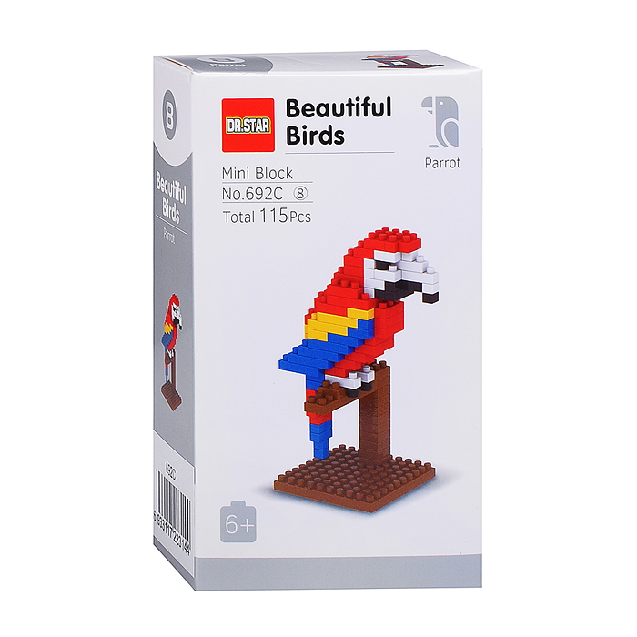 Фото к товару Конструктор 692C "Птица" (в ассортименте) в коробке Конструктор 692C "Птица" (в ассортименте) в коробке