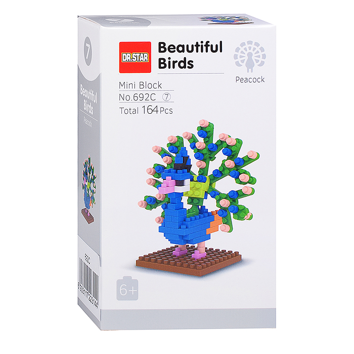 Фото к товару Конструктор 692C "Птица" (в ассортименте) в коробке Конструктор 692C "Птица" (в ассортименте) в коробке