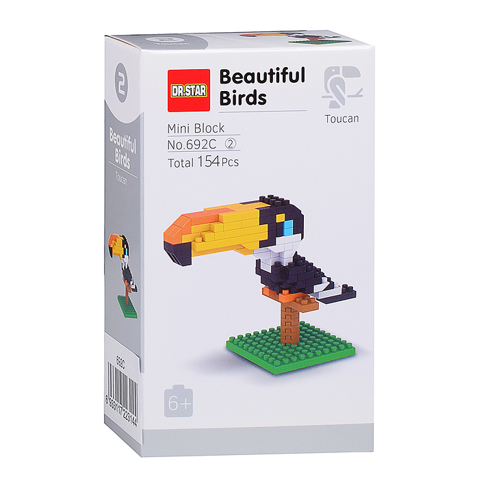 Фото к товару Конструктор 692C "Птица" (в ассортименте) в коробке Конструктор 692C "Птица" (в ассортименте) в коробке