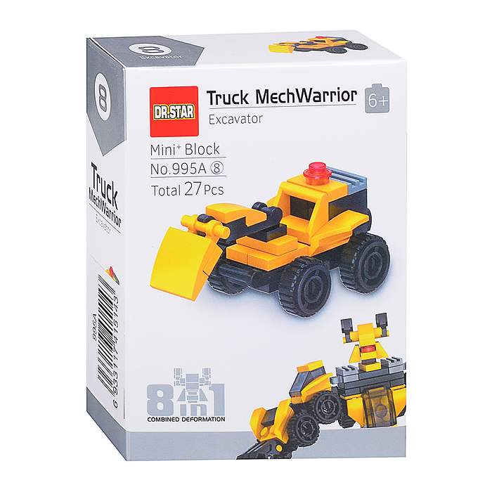 Фото к товару Конструктор 995A "Робот строитель" в коробке Конструктор 995A "Робот строитель" в коробке