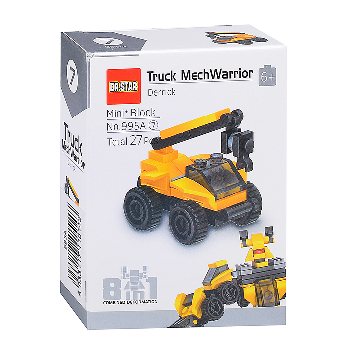 Фото к товару Конструктор 995A "Робот строитель" в коробке Конструктор 995A "Робот строитель" в коробке