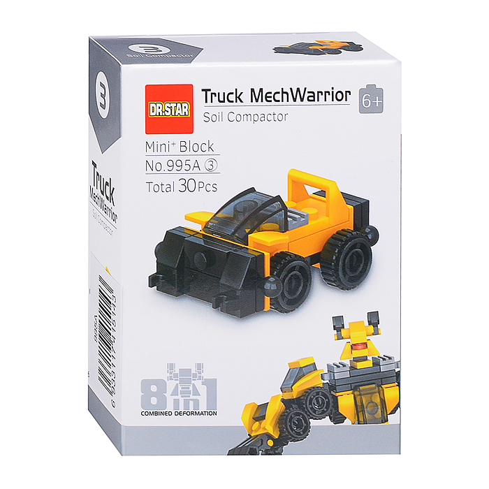 Фото к товару Конструктор 995A "Робот строитель" в коробке Конструктор 995A "Робот строитель" в коробке
