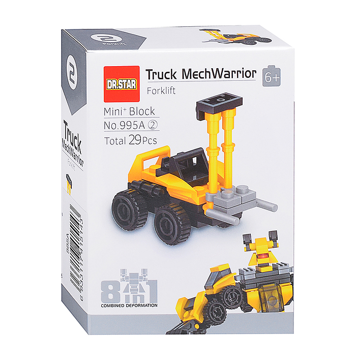 Фото к товару Конструктор 995A "Робот строитель" в коробке Конструктор 995A "Робот строитель" в коробке