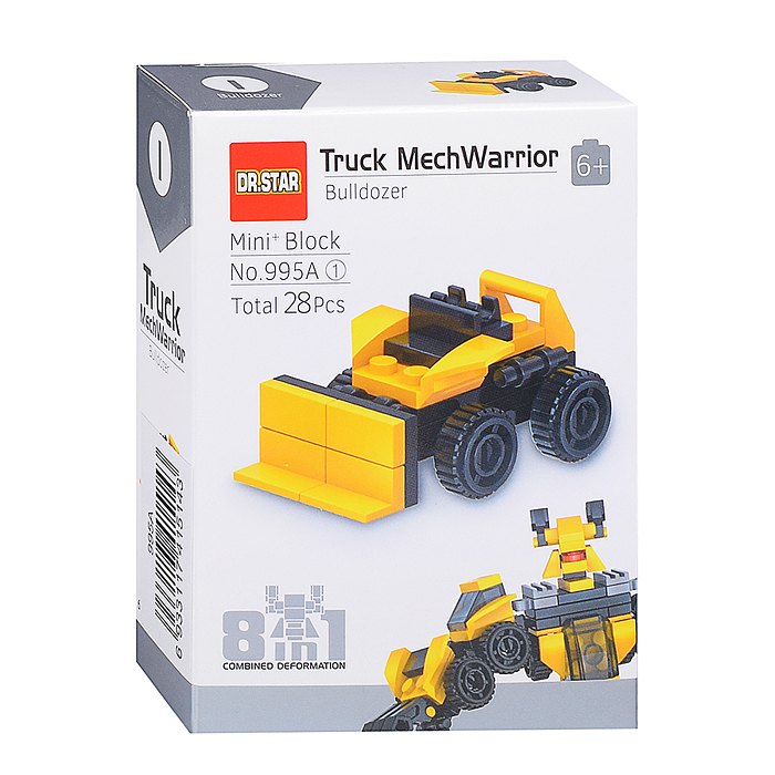 Фото к товару Конструктор 995A "Робот строитель" в коробке Конструктор 995A "Робот строитель" в коробке