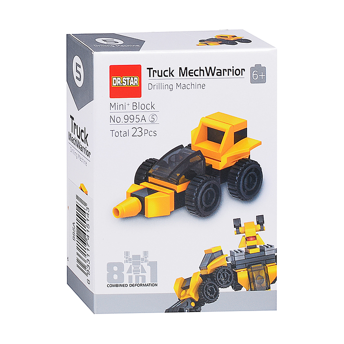 Фото к товару Конструктор 995A "Робот строитель" в коробке Конструктор 995A "Робот строитель" в коробке