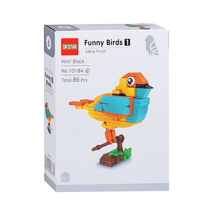 Фото к товару Конструктор 1018A "Экзотическая птица" (в ассортименте) в коробке Конструктор 1018A "Экзотическая птица" (в ассортименте) в коробке