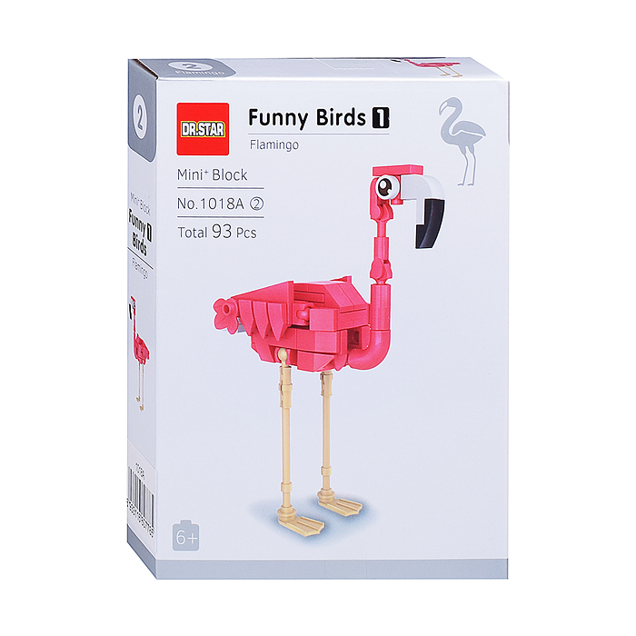 Фото к товару Конструктор 1018A "Экзотическая птица" (в ассортименте) в коробке Конструктор 1018A "Экзотическая птица" (в ассортименте) в коробке