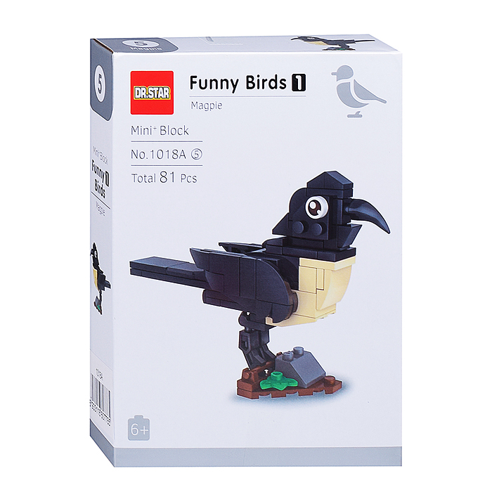 Фото к товару Конструктор 1018A "Экзотическая птица" (в ассортименте) в коробке Конструктор 1018A "Экзотическая птица" (в ассортименте) в коробке