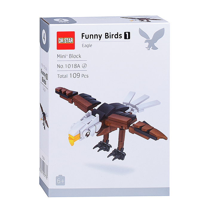 Фото к товару Конструктор 1018A "Экзотическая птица" (в ассортименте) в коробке Конструктор 1018A "Экзотическая птица" (в ассортименте) в коробке