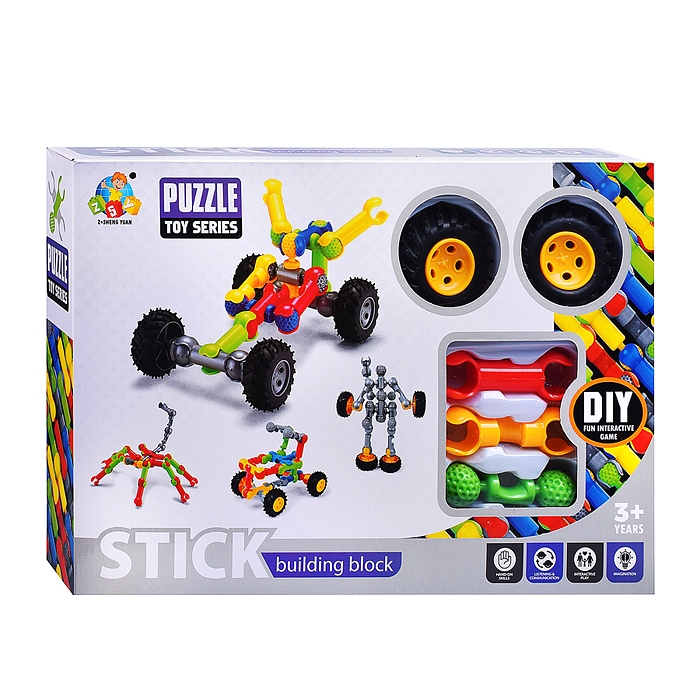 Конструктор SY8804 "Квадрик" (24 дет.) в коробке