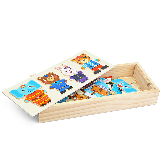 Игра развивающая D2100 "Животные" 