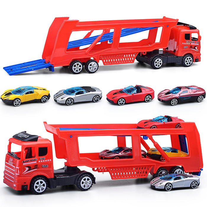 Автовоз MR890-H1 "Путешествие спорткаров" под колпаком