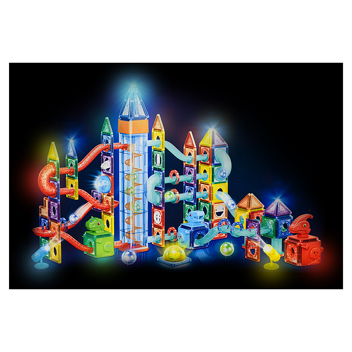 Фото к товару Конструктор HD132A-1 магнитный "Орбитальные шарики" (194 дет.) Конструктор HD132A-1 магнитный "Орбитальные шарики" (194 дет.)