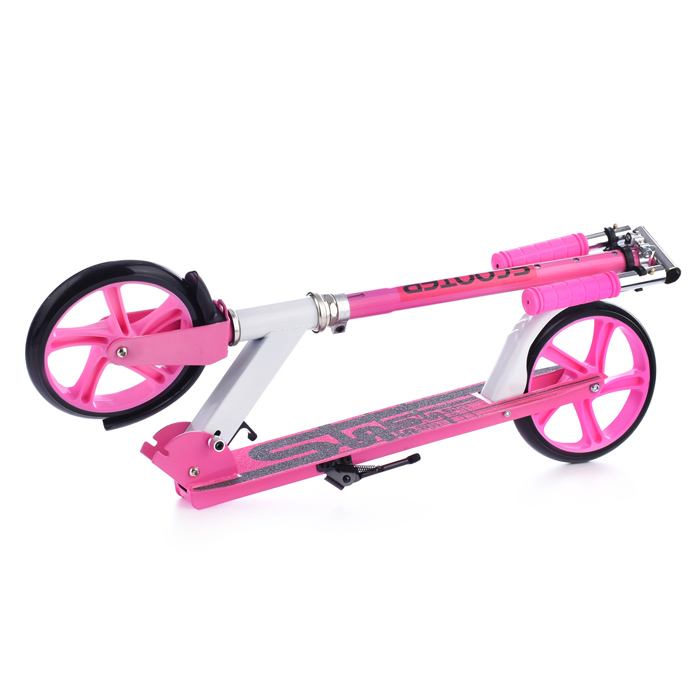 Фото к товару Самокат U038447Y 2-х кол., розовый, PU/ 200 мм, ABEC 7, в коробке Самокат U038447Y 2-х кол., розовый, PU/ 200 мм, ABEC 7, в коробке