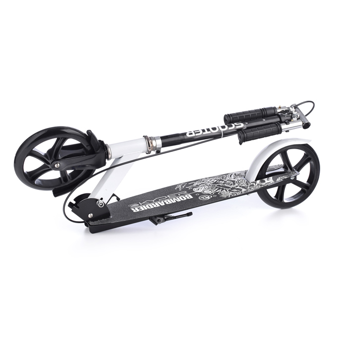 Фото к товару Самокат U038455Y 2-х кол., белый, PU/ 200 мм, ABEC 7, в коробке Самокат U038455Y 2-х кол., белый, PU/ 200 мм, ABEC 7, в коробке