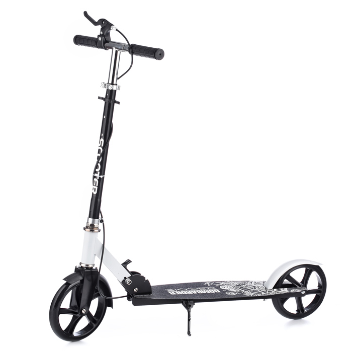 Фото к товару Самокат U038455Y 2-х кол., белый, PU/ 200 мм, ABEC 7, в коробке Самокат U038455Y 2-х кол., белый, PU/ 200 мм, ABEC 7, в коробке