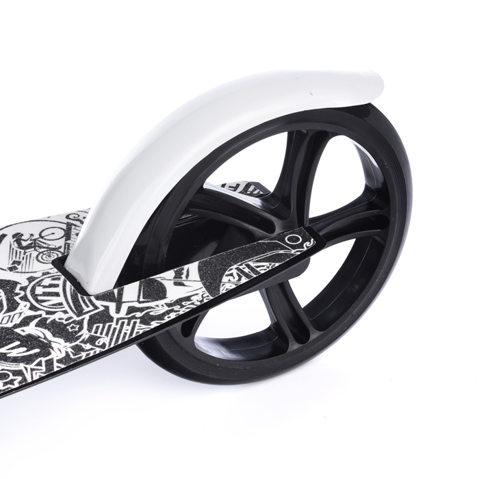 Фото к товару Самокат U038455Y 2-х кол., белый, PU/ 200 мм, ABEC 7, в коробке Самокат U038455Y 2-х кол., белый, PU/ 200 мм, ABEC 7, в коробке