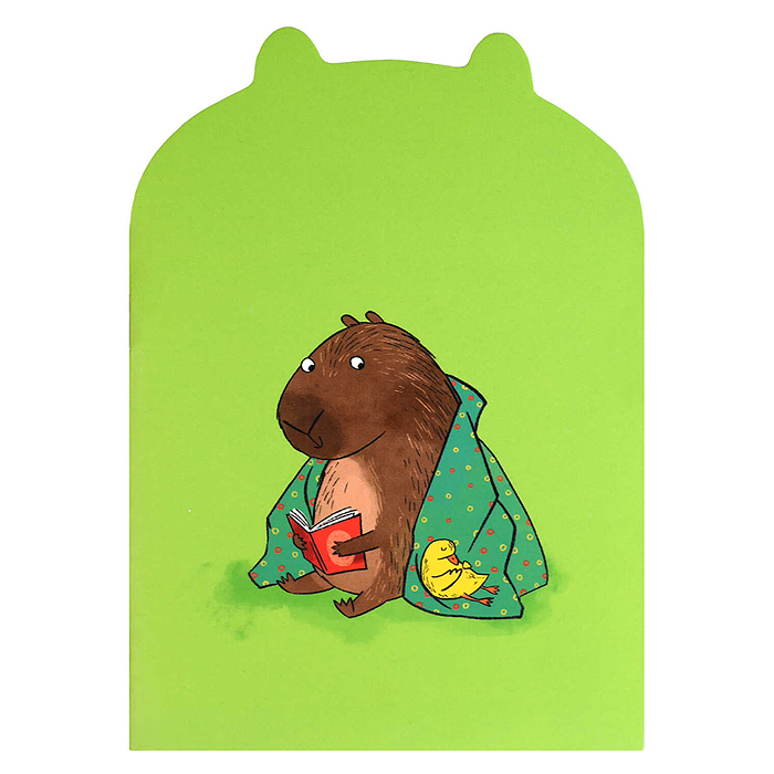 Блокнот 32 л. "Капибара с уточкой" 120х170 мм. Блокнот 32 л. "Капибара с уточкой" 120х170 мм.