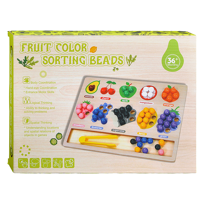 Фото к товару Игра развивающая D2111 "Фруктики" Игра развивающая D2111 "Фруктики"