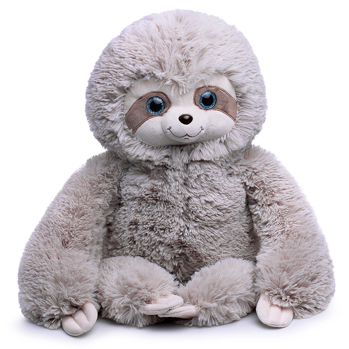 Ленивец Луи цвет светло-дымчатый, 55см,