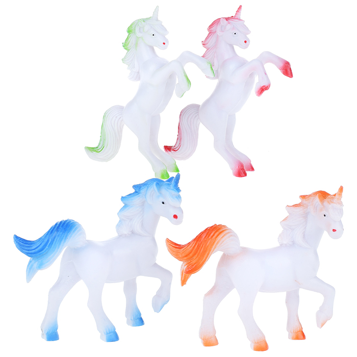 Набор животных "Единорог" 4шт. в пакете Набор животных "Единорог" 4шт. в пакете