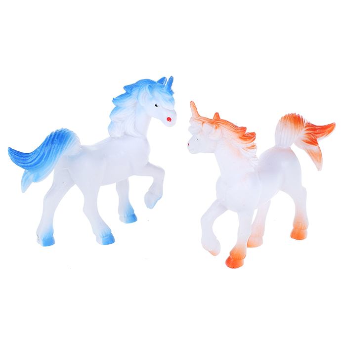 Фото к товару Набор животных "Единорог" 4шт. в пакете Набор животных "Единорог" 4шт. в пакете