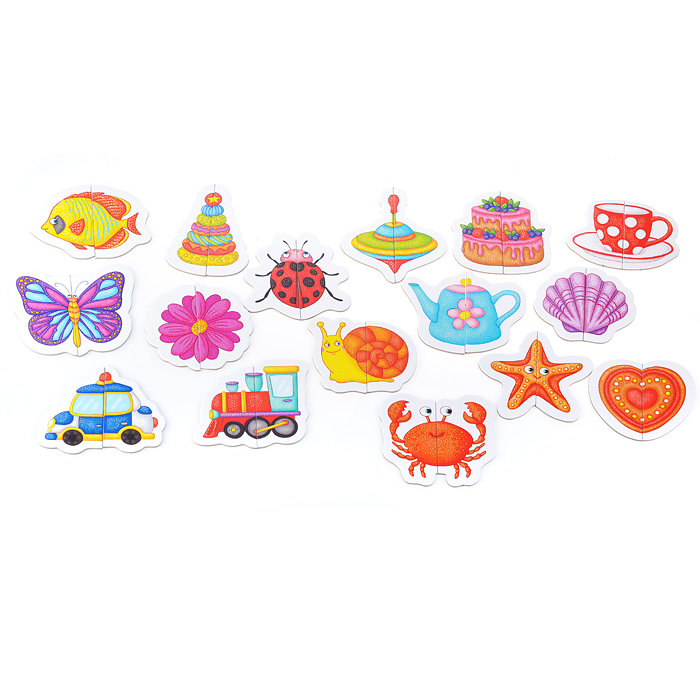 Фото к товару Для самых маленьких. 1+ Вот такие половинки Для самых маленьких. 1+ Вот такие половинки