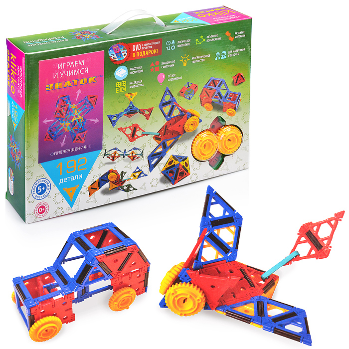 Конструктор ЗНАТОК - Klikko (192 дет.) Конструктор ЗНАТОК - Klikko (192 дет.)