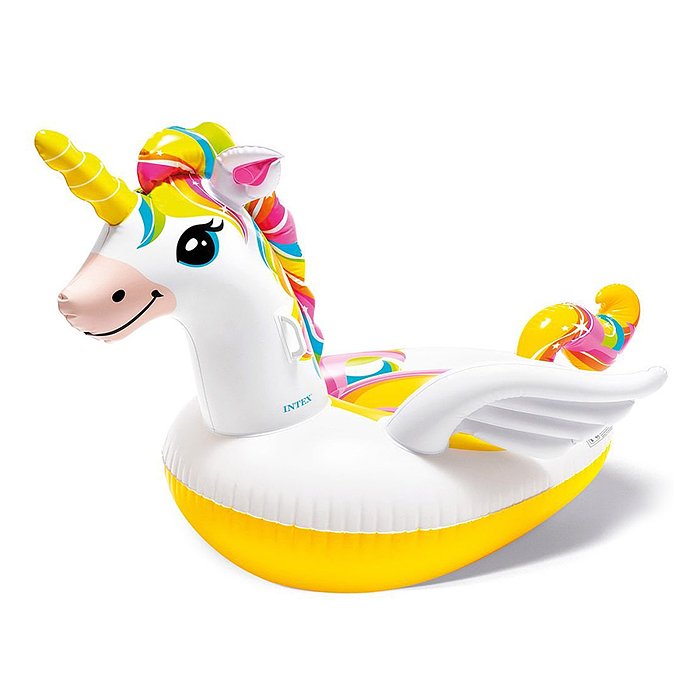 Фото к товару Плот для плавания «Единорог» 201 х 140 х 97 см, от 3 лет, 57561NP INTEX Плот для плавания «Единорог» 201 х 140 х 97 см, от 3 лет, 57561NP INTEX