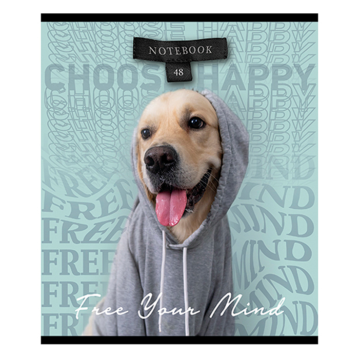 Тетрадь 48л. клетка А5 S "Свобода мысли" Премиум 