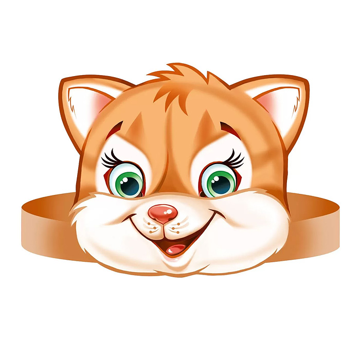 Корона без надписи (ободок) "Кот"