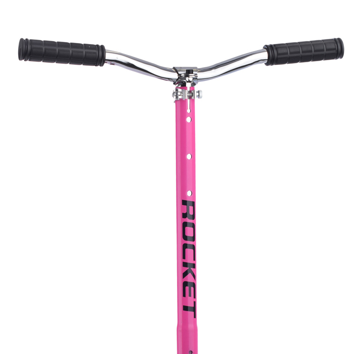 Фото к товару Самокат 2-х колесный ROCKET,колеса PU/ 200 мм,ABEC 7, розовый Самокат 2-х колесный ROCKET,колеса PU/ 200 мм,ABEC 7, розовый