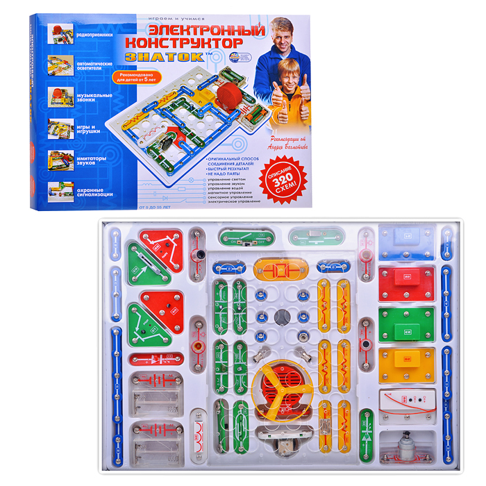 Электронный конструктор "320 схем"