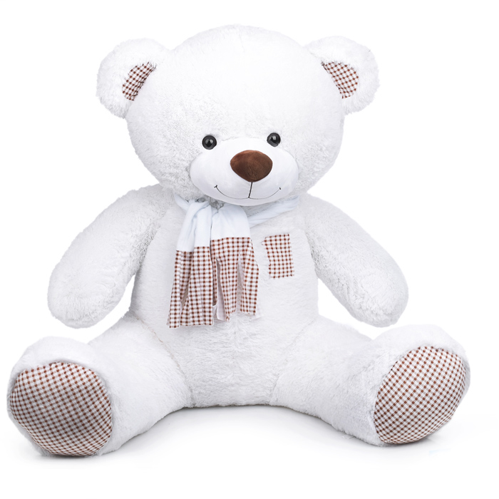 Медведь Тоффи В190 белый 