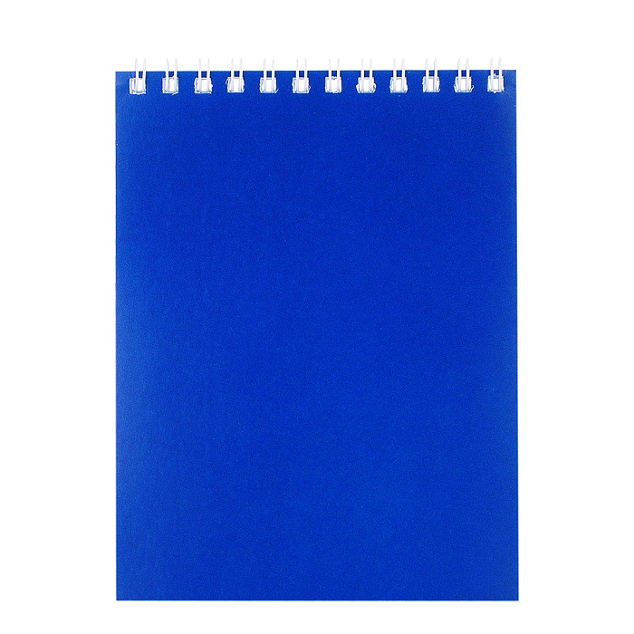 Блокнот 40л. А6 клетка, гребень ML Корпоратив-синий Блокнот 40л. А6 клетка, гребень ML Корпоратив-синий