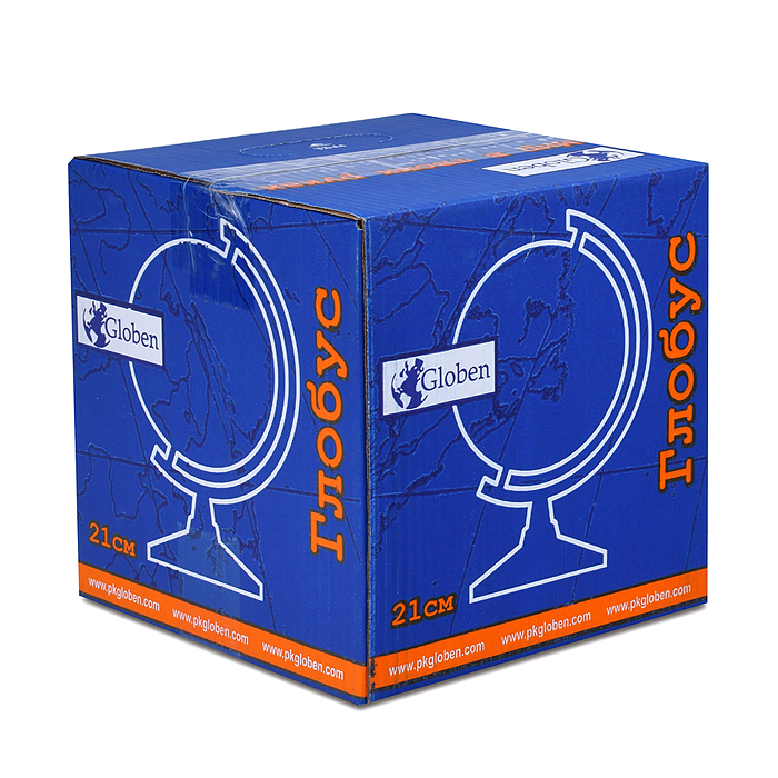 Глобус Земли политический 210 мм. с подсветкой КлассикЕвро